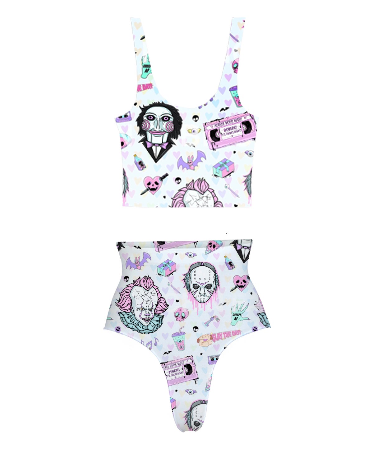 Image of Pastel Horror Activewear Limited Edition PREORDER