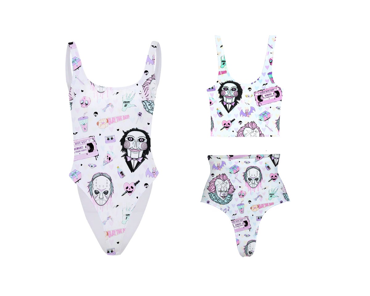 Image of Pastel Horror Activewear Limited Edition PREORDER